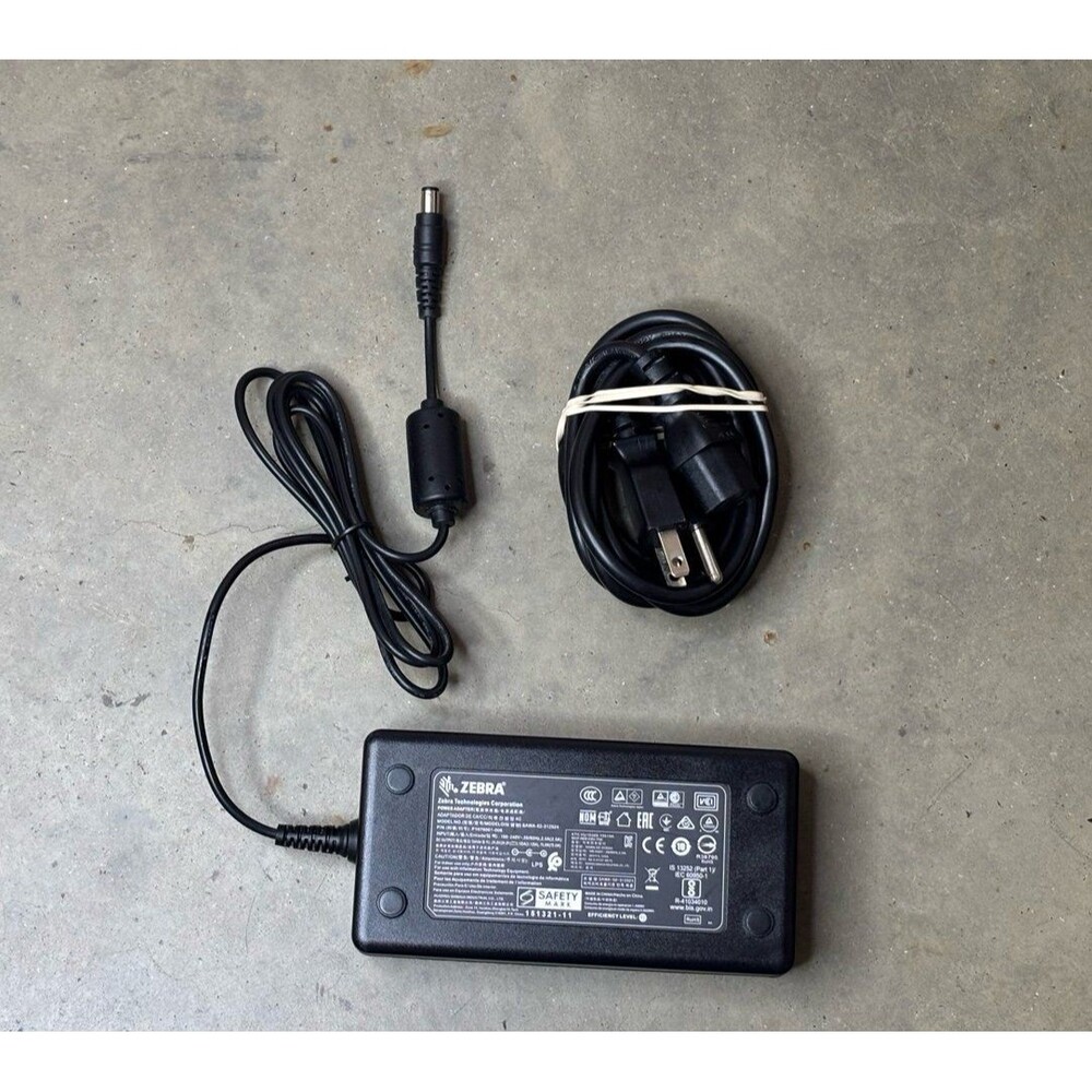 Genuine Zebra AC Power Adapter SAWA-52-312524 P1076001-006 Charger 24V 3.12A 75W
